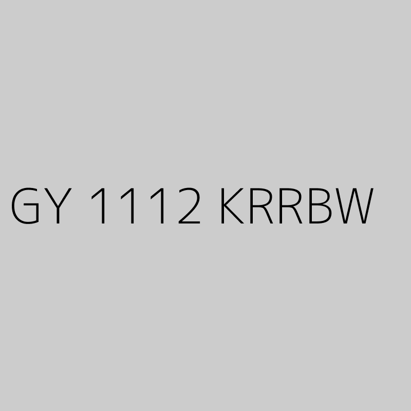 GY 1112 KRRBW 
